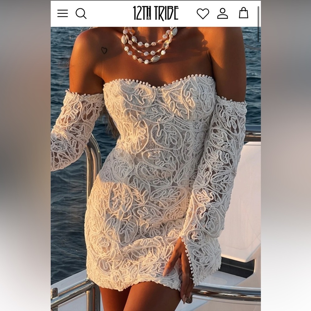 White short dress from 12th Tribe